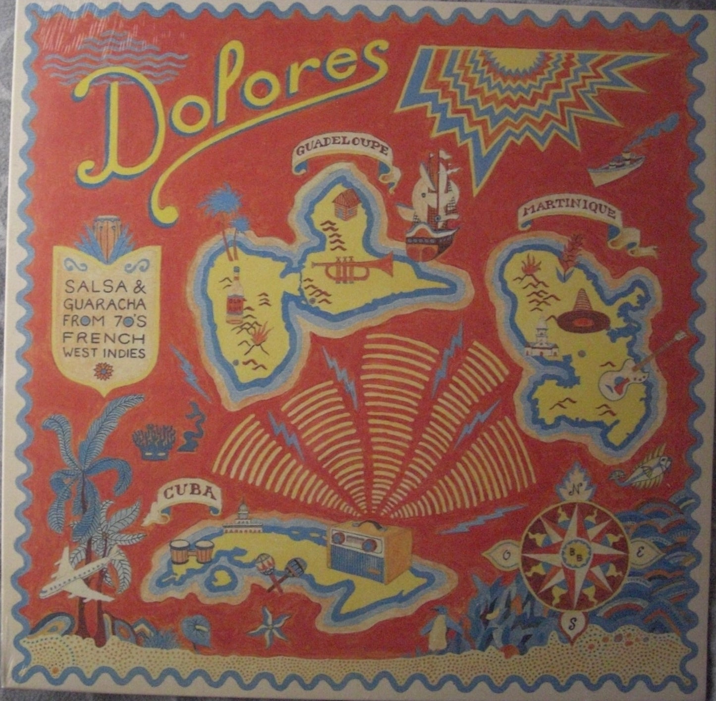 Various – Dolores: Salsa & Guaracha From 70's French West Indies Vinyl, LP, Compilation