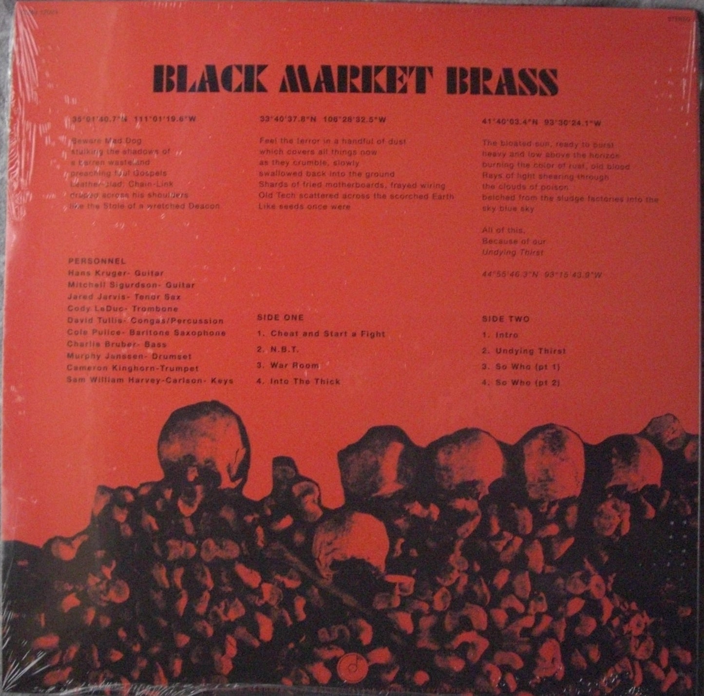 Black Market Brass – Undying Thirst Vinyl, LP, Album