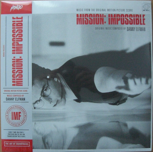 Danny Elfman - Mission Impossible Soundtrack 2 x Vinilo, LP Álbum rojo