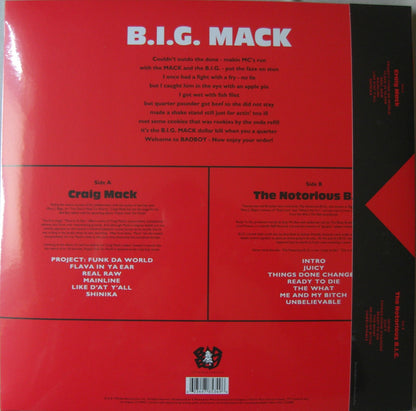 Craig Mack / The Notorious B.I.G. – B.I.G. Mack Vinyl, LP, Sampler RSD 2019 + Tape