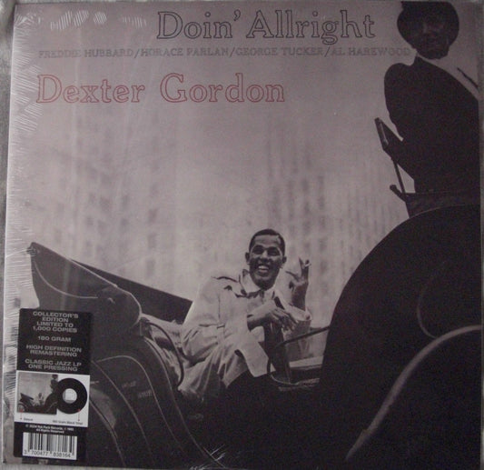 Dexter Gordon – Doin' Alright Vinyl, LP, Album, Reissue