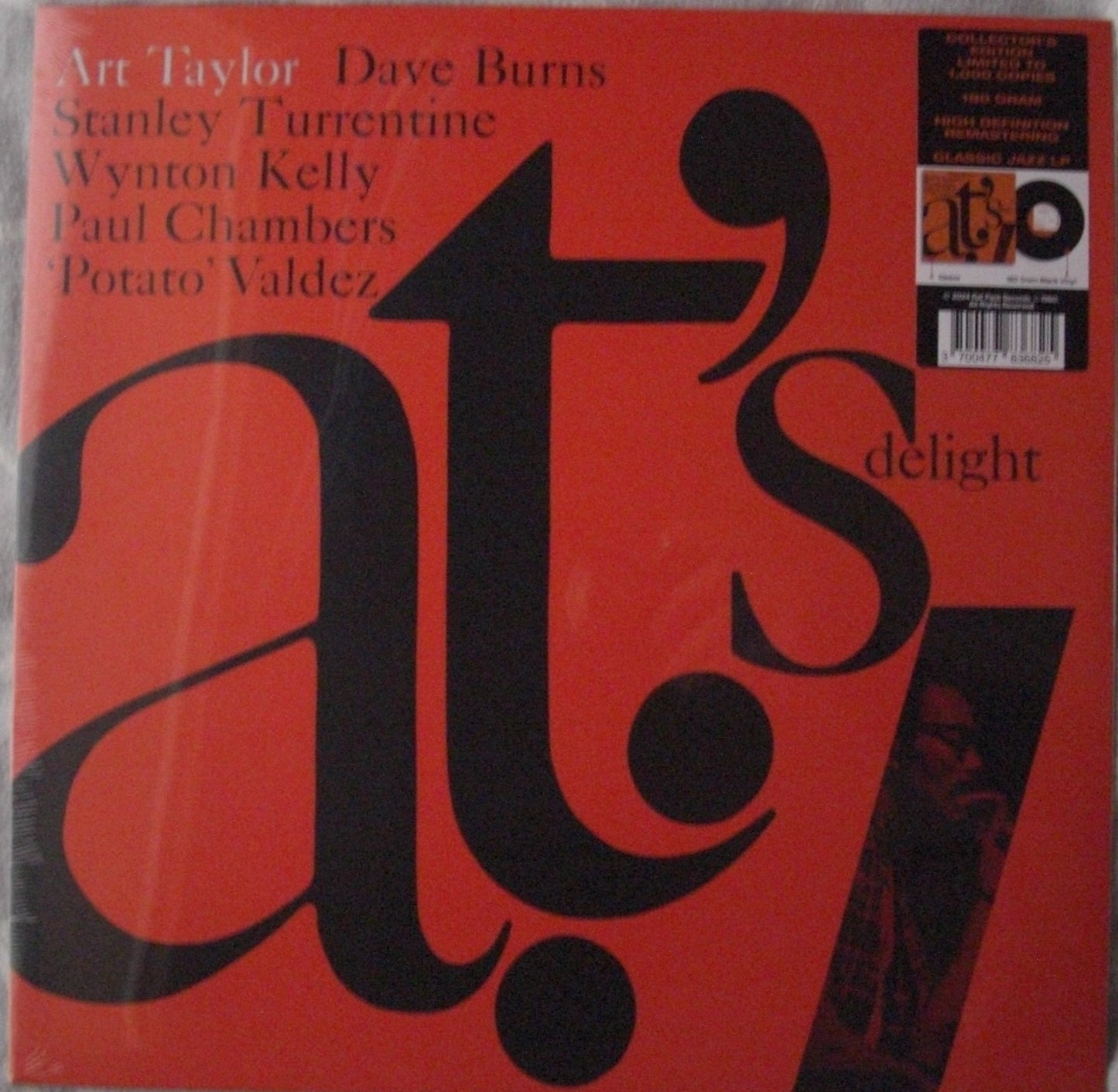 Art Taylor – A.T.’s Delight Vinyl, LP, Album, Reissue