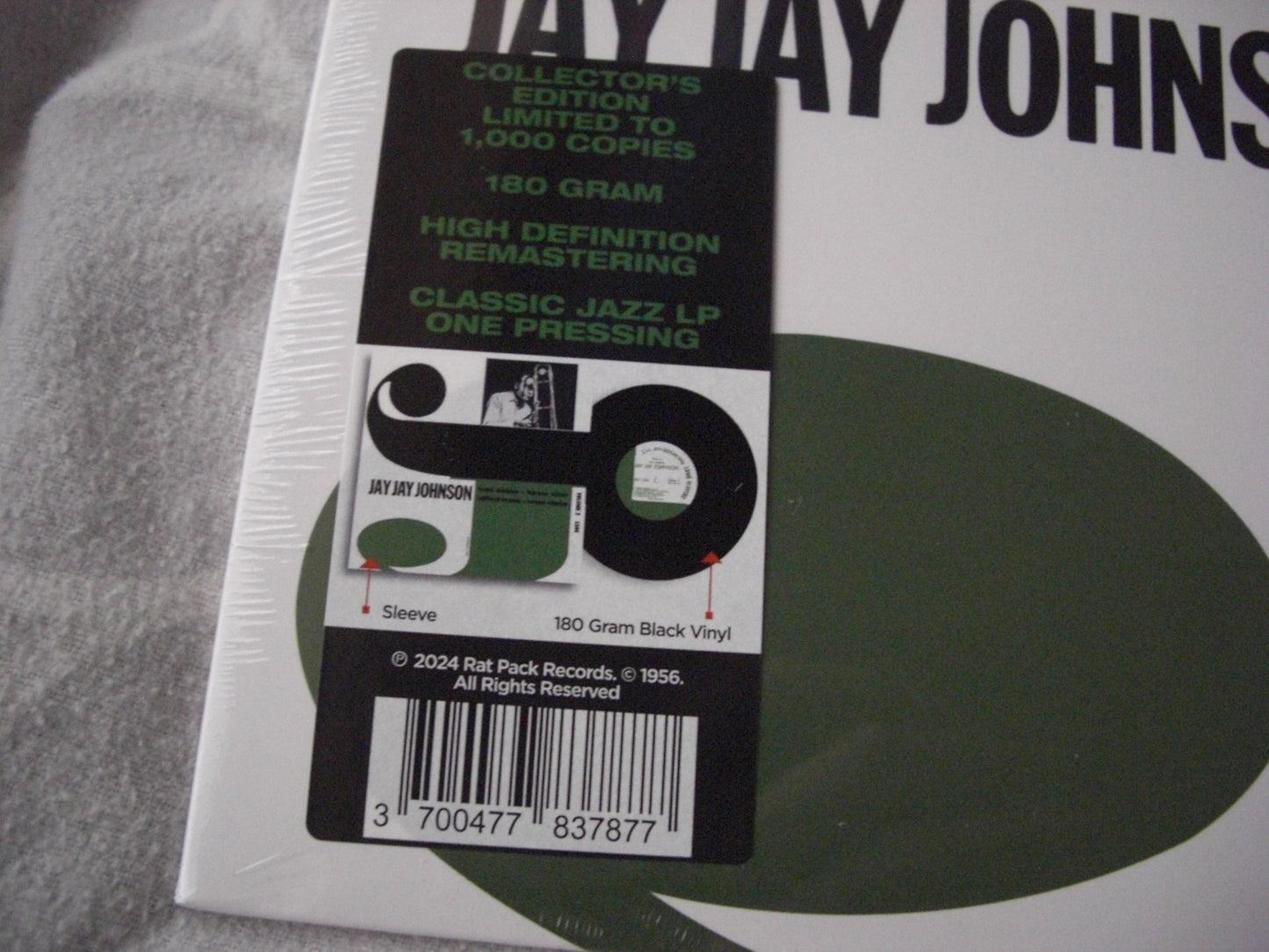 J.J. Johnson - Volume 2 Vinyl, LP, Album, Reissue