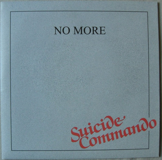 No More – Suicide Commando / In A White Room Vinyl, 7" pruple