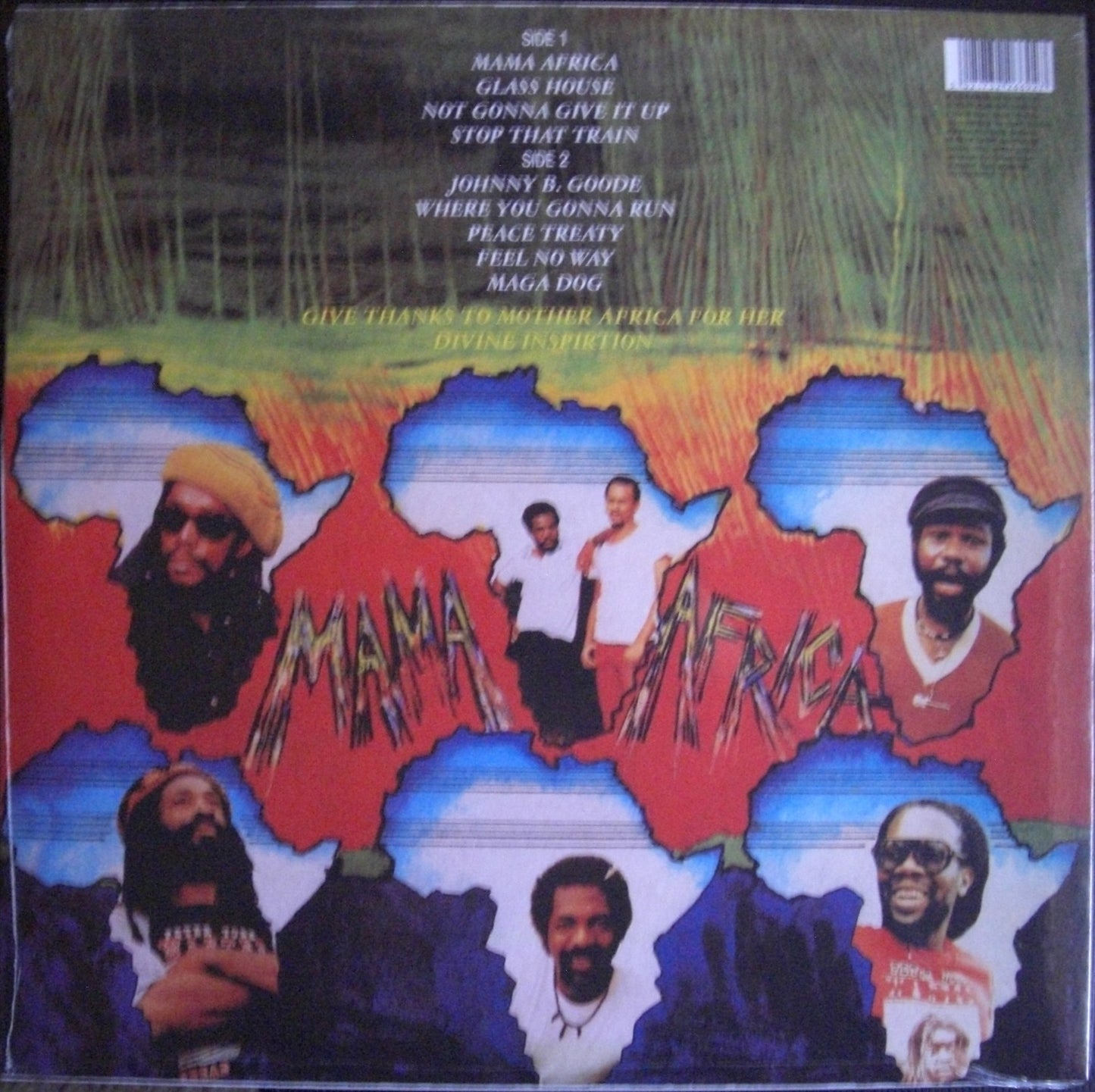 Peter Tosh – Mama Africa Vinyl, LP, Album, Limited Edt, Reissue red