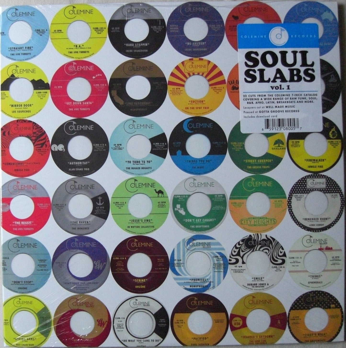 Soul Slabs Vol. 1 Vinyl, 2x LP, Compilation