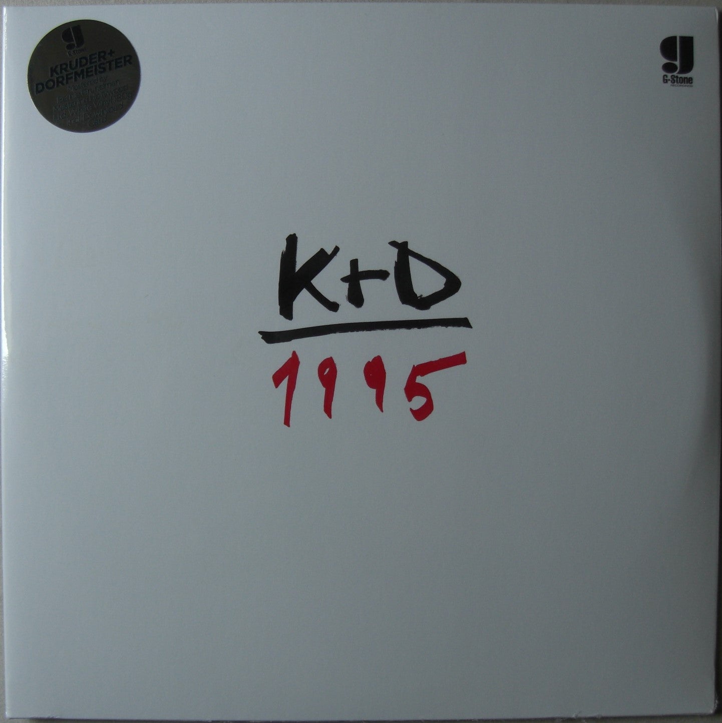 Kruder & Dorfmeister - 1995 Vinyl, 2x LP, Album, Limited Edition, Reissue white
