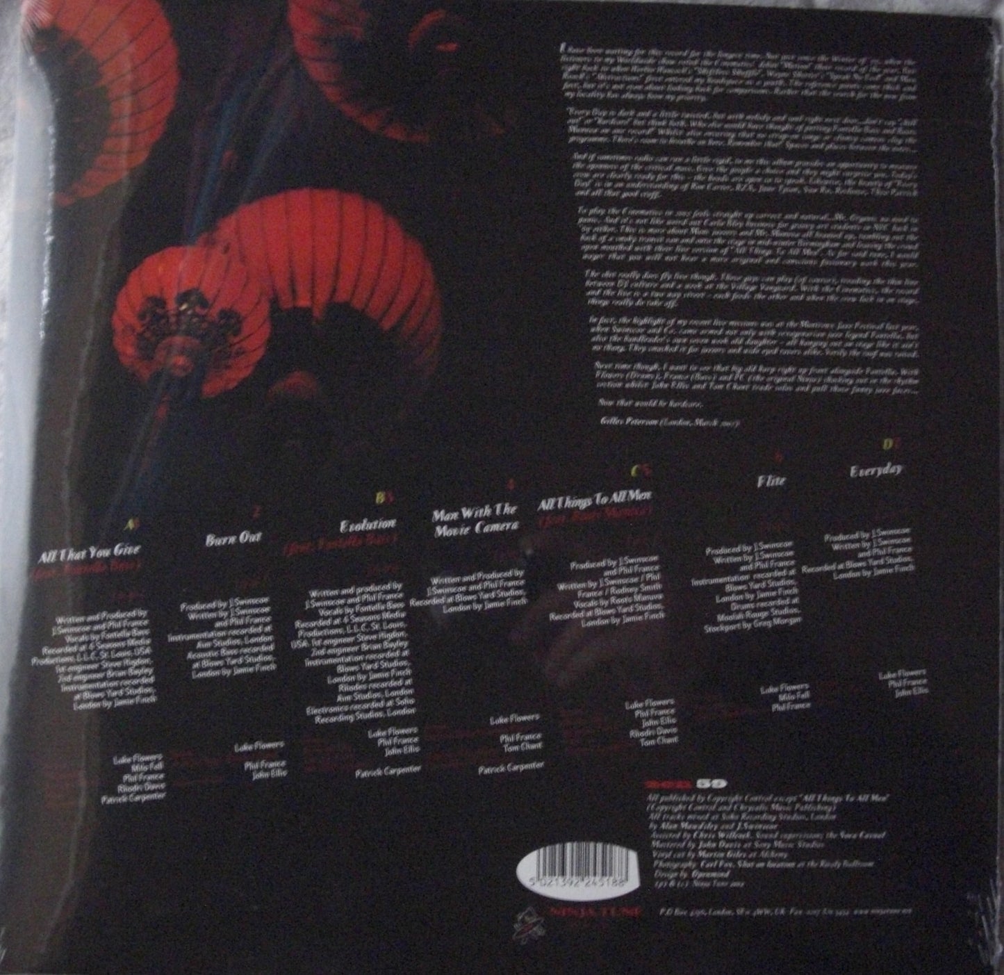 The Cinematic Orchestra – Every Day 2x Vinyl, LP, Album, Repress