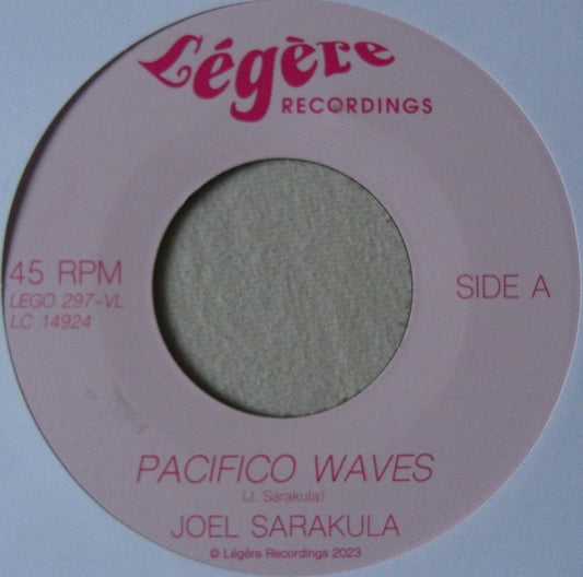 Joel Sarakula ‎– Pacifico Waves / Lonely Town 7"