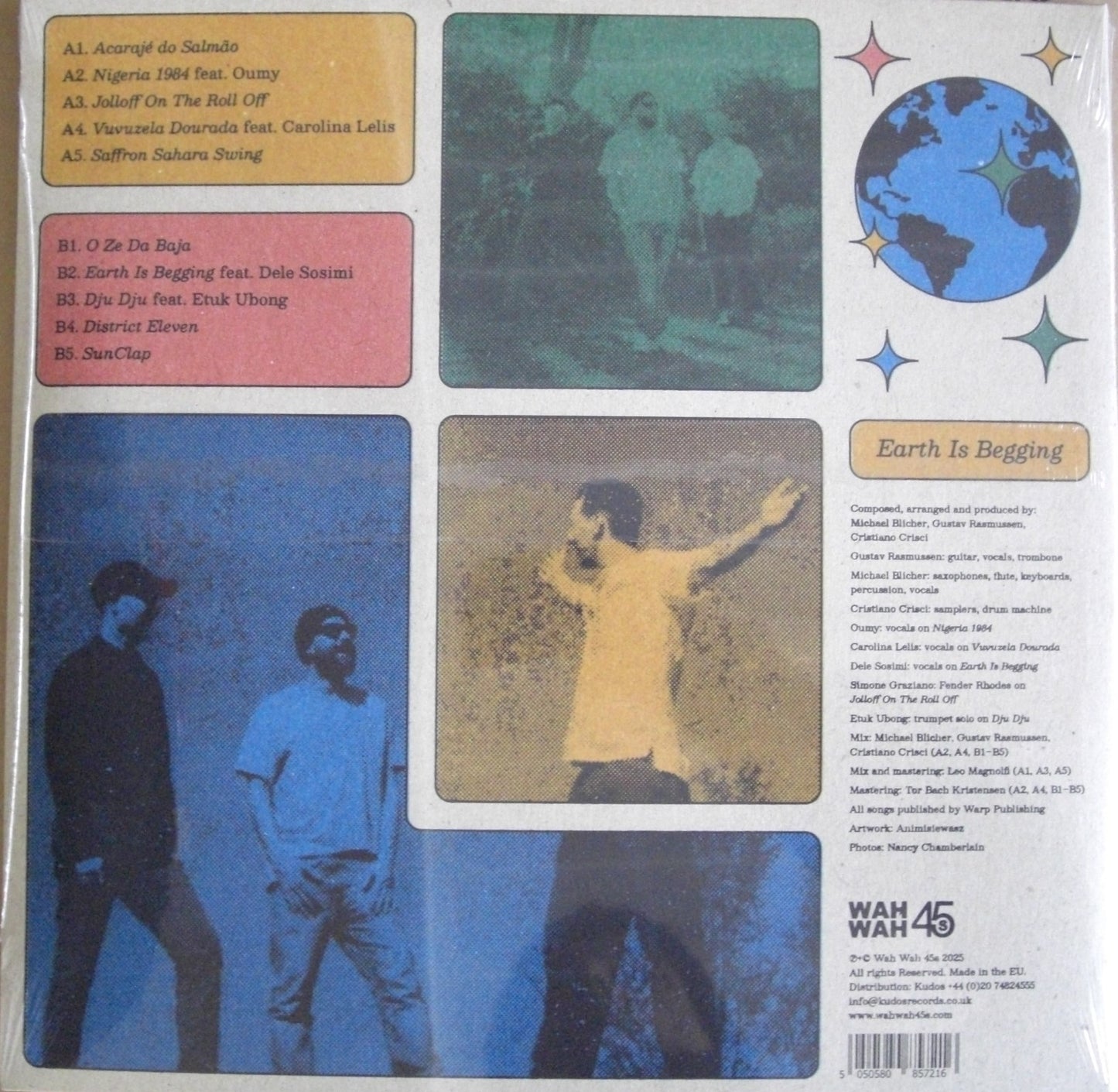 Sunbörn & Clap! Clap! - Earth Is Begging Vinyl, LP, Album