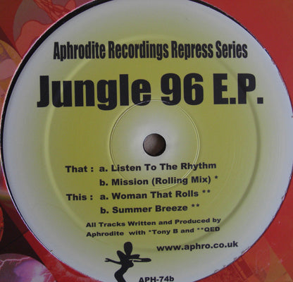Aphrodite – Jungle 96 E.P. Vinyl, 12"