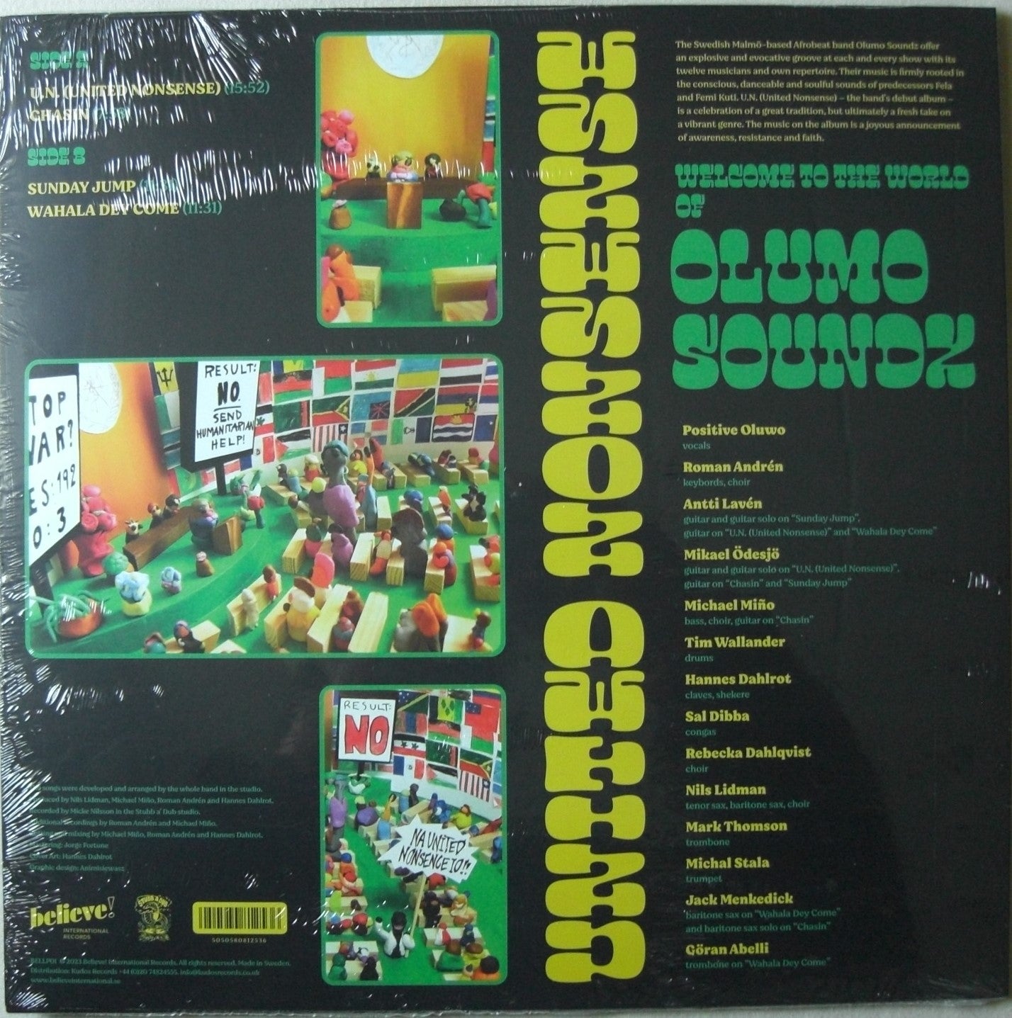 Olumo Soundz – U.N. (United Nonsense) Vinyl, LP, Album