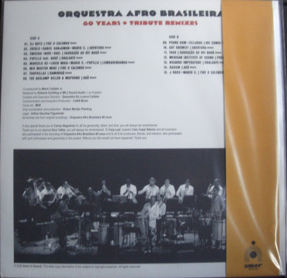 Orquestra Afro-Brasileira - 80 Anos Remixed Vinyl, LP, Compilation
