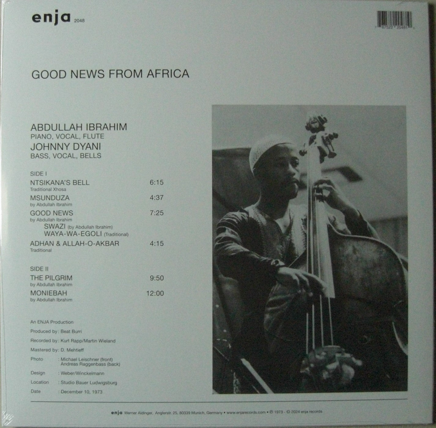 Abdullah Ibrahim – Buenas noticias desde África Vinilo, LP, Álbum