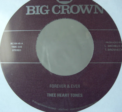 Thee Heart Tones – Forever & Ever Sabor,  A Mi 7"