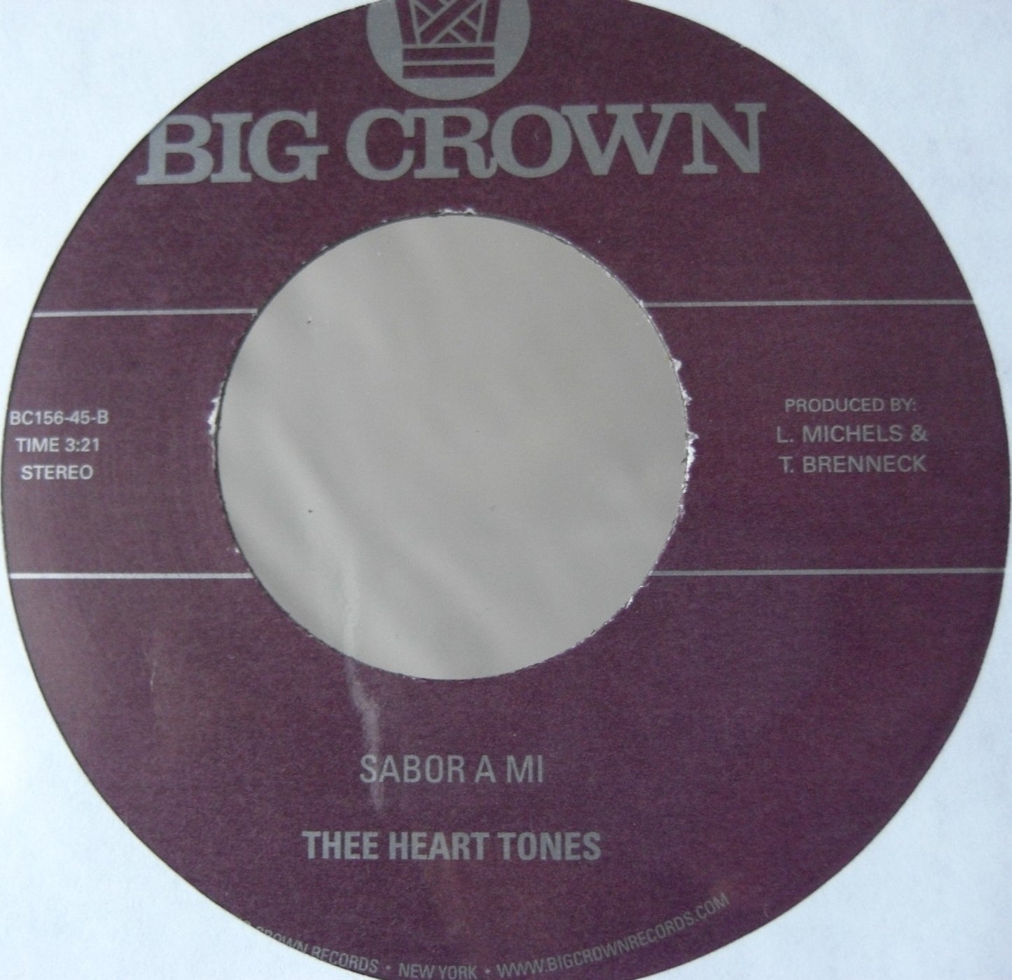 Thee Heart Tones – Forever & Ever Sabor,  A Mi 7"