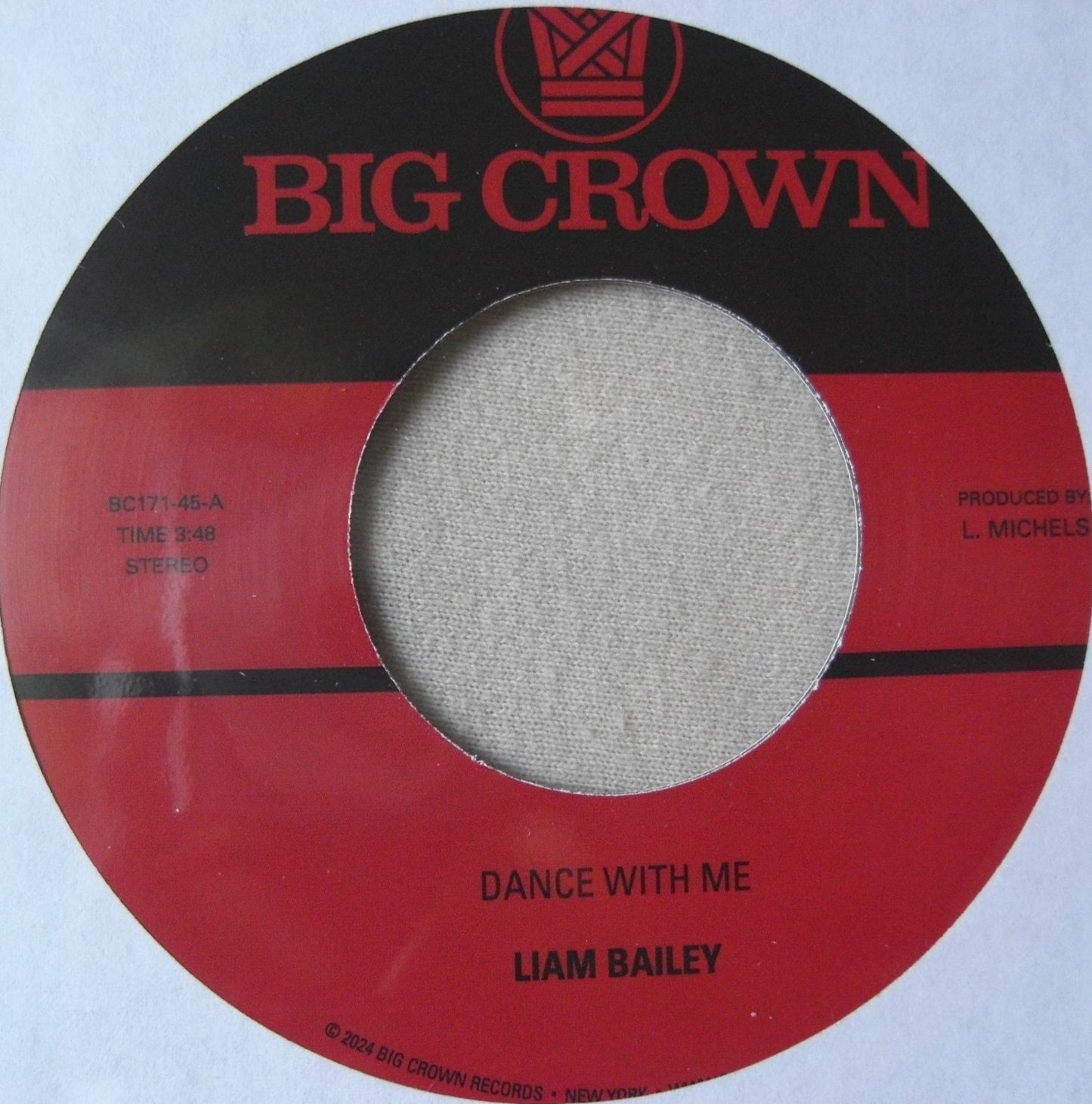 Liam Bailey – Dance With Me / Mercy Tree 7"