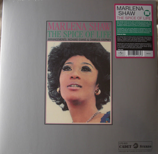 Marlena Shaw – The Spice Of Life Vinyl, LP, Album, Reissue