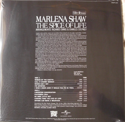 Marlena Shaw – The Spice Of Life Vinyl, LP, Album, Reissue