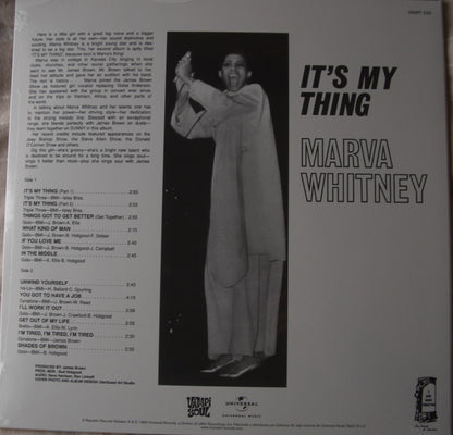 Marva Whitney – It's My Thing Vinyl, LP, Album, Reissue