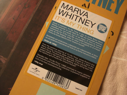 Marva Whitney – It's My Thing Vinyl, LP, Album, Reissue