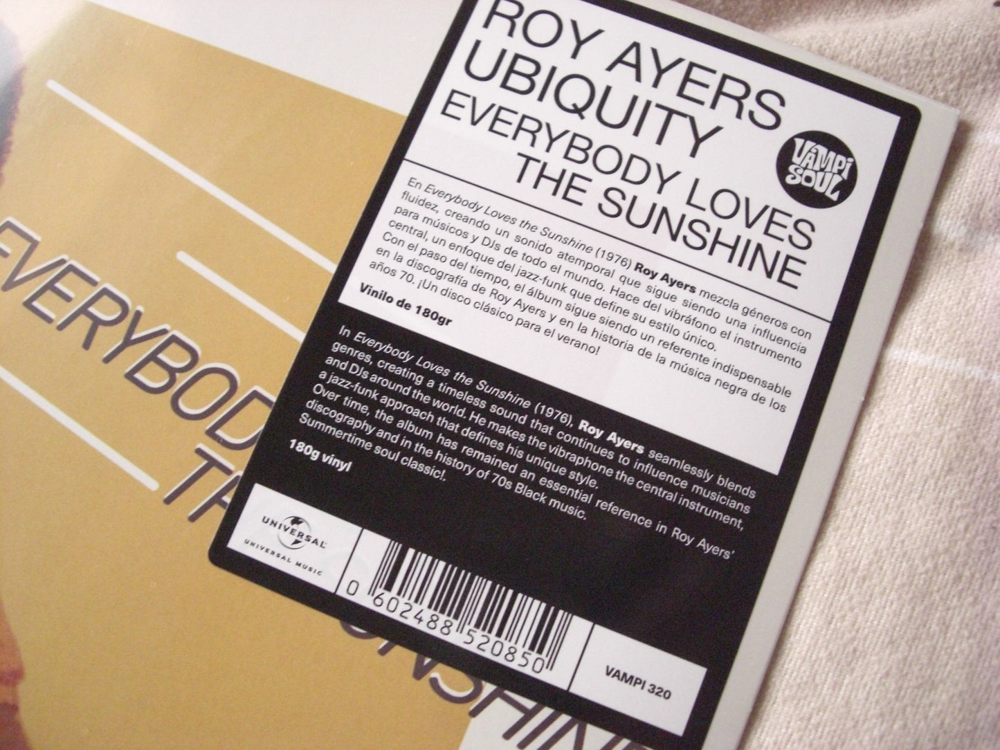 Roy Ayers – Everybody Loves The Sunshine Vinyl, LP, Album, Reissue