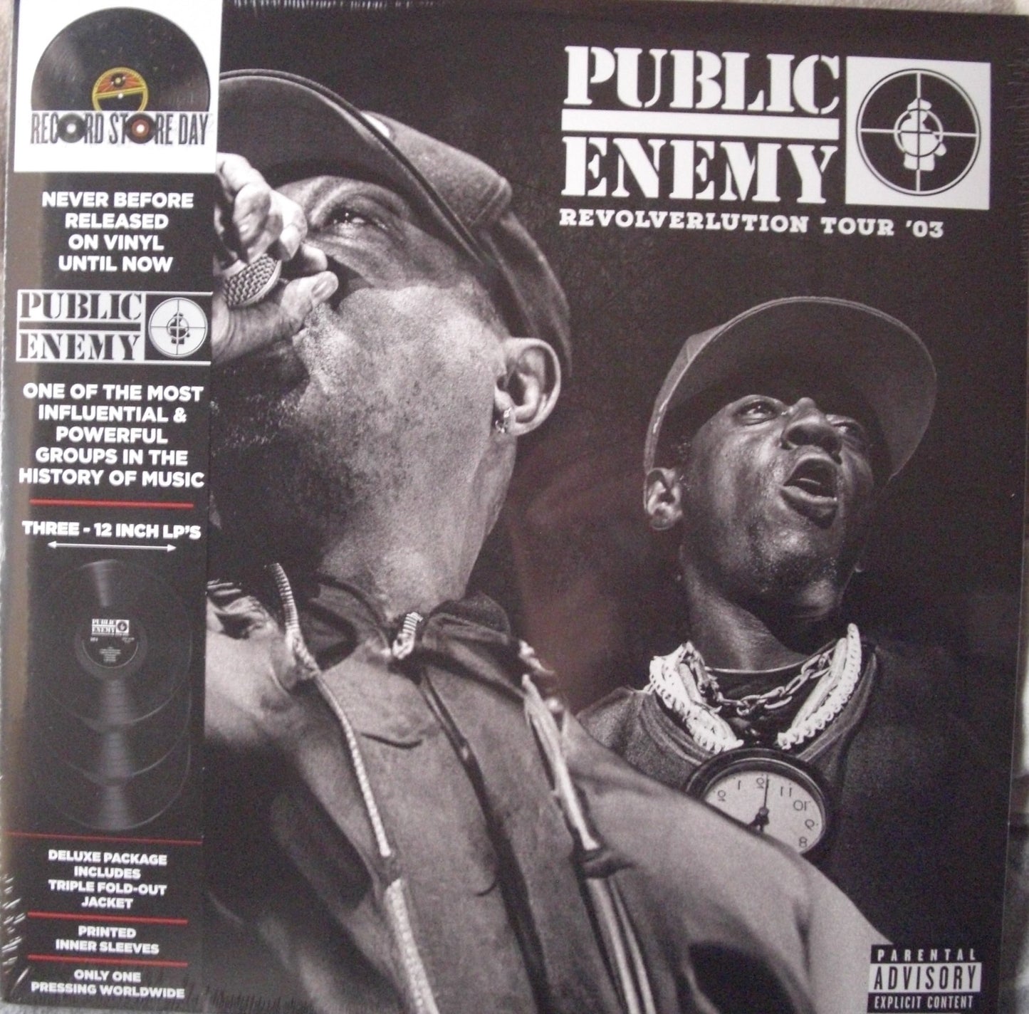 Public Enemy – Revolverlution Tour 2003 Vinyl, 3x LP, Deluxe Edt RSD 2024