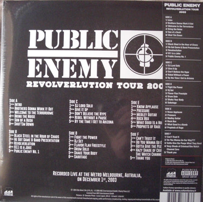 Public Enemy – Revolverlution Tour 2003 Vinyl, 3x LP, Deluxe Edt RSD 2024