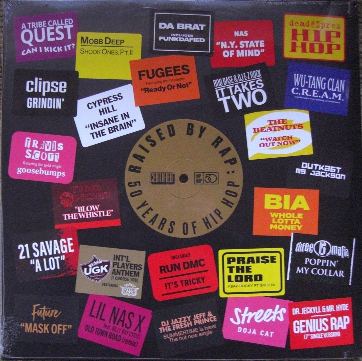 Raised By Rap: 50 Years Of Hip Hop 2 x Vinyl, LP Compilation