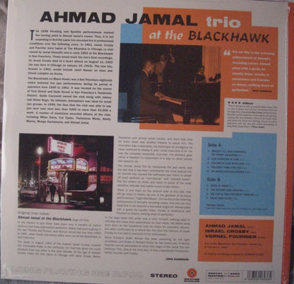 Ahmad Jamal Trio – At The Blackhawk Vinyl, LP, Album, Reissue orange