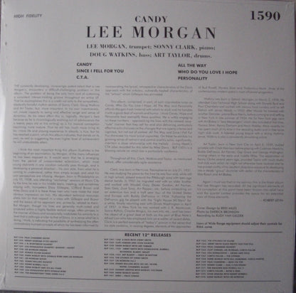 Lee Morgan – Candy Vinyl, LP, Album, Reissue