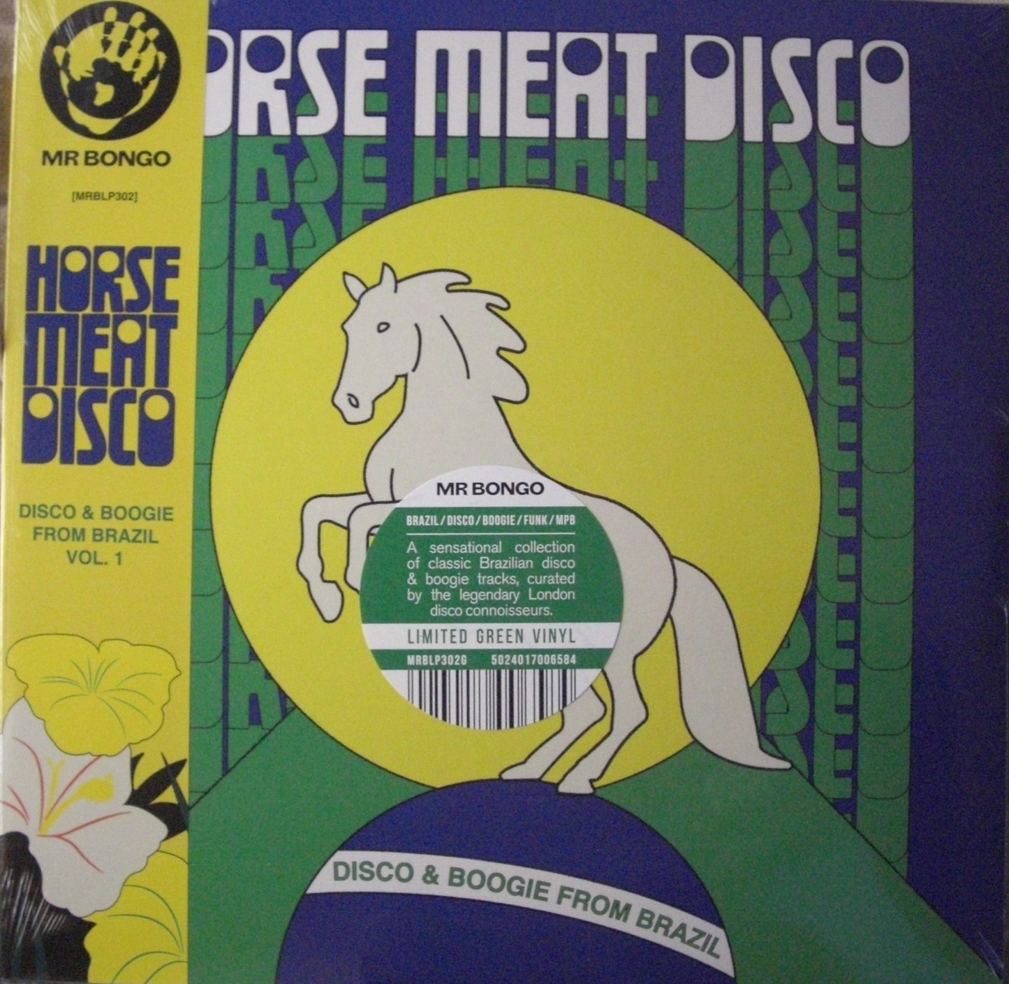 Horse Meat Disco – Disco & Boogie From Brazil Vol.1 Vinyl, 2xLP, Compilation green