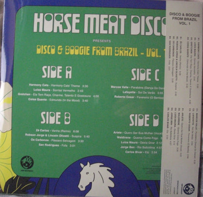 Horse Meat Disco – Disco & Boogie From Brazil Vol.1 Vinyl, 2xLP, Compilation green