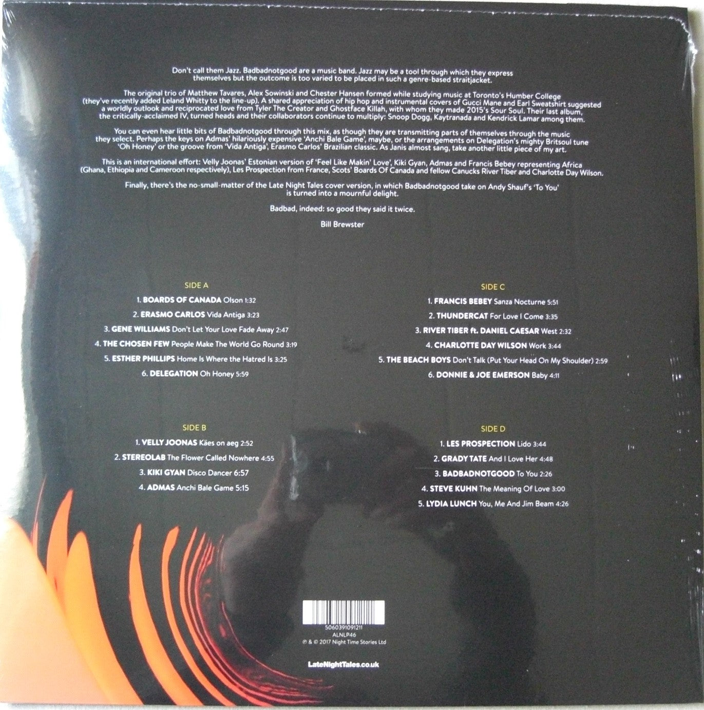 BadBadNotGood – LateNightTales 2 x vinyl, LP, album, compilation