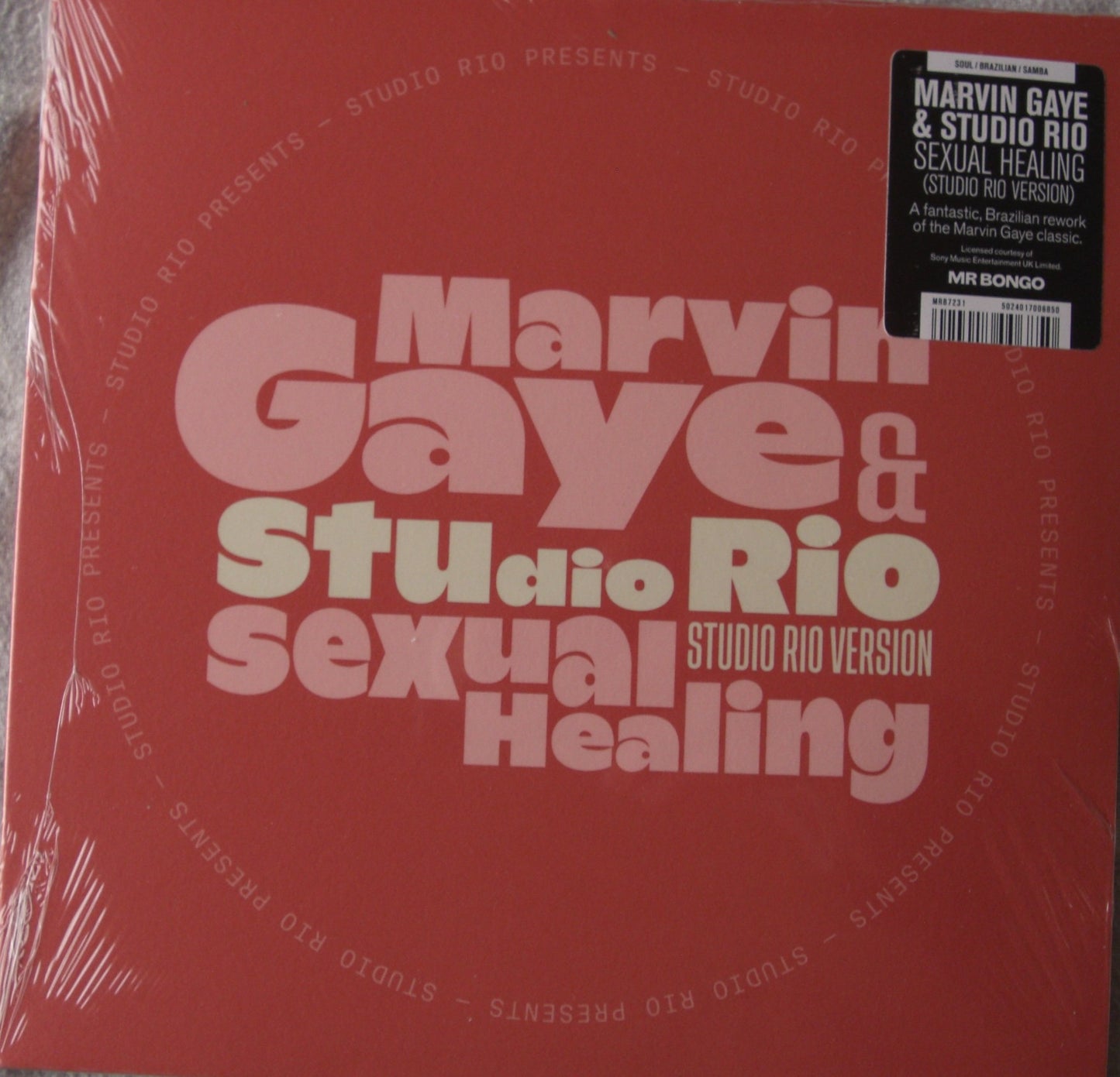 Marvin Gaye & Studio Rio - Sexual Healing (Studio Rio Version) Vinyl, 7"