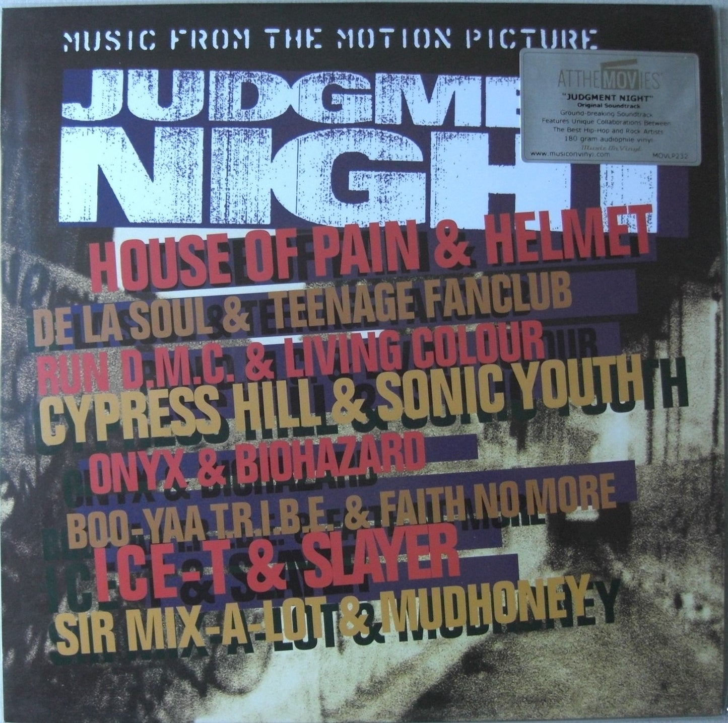 Judgment Night - Soundtrack Viny LP Album Compilation