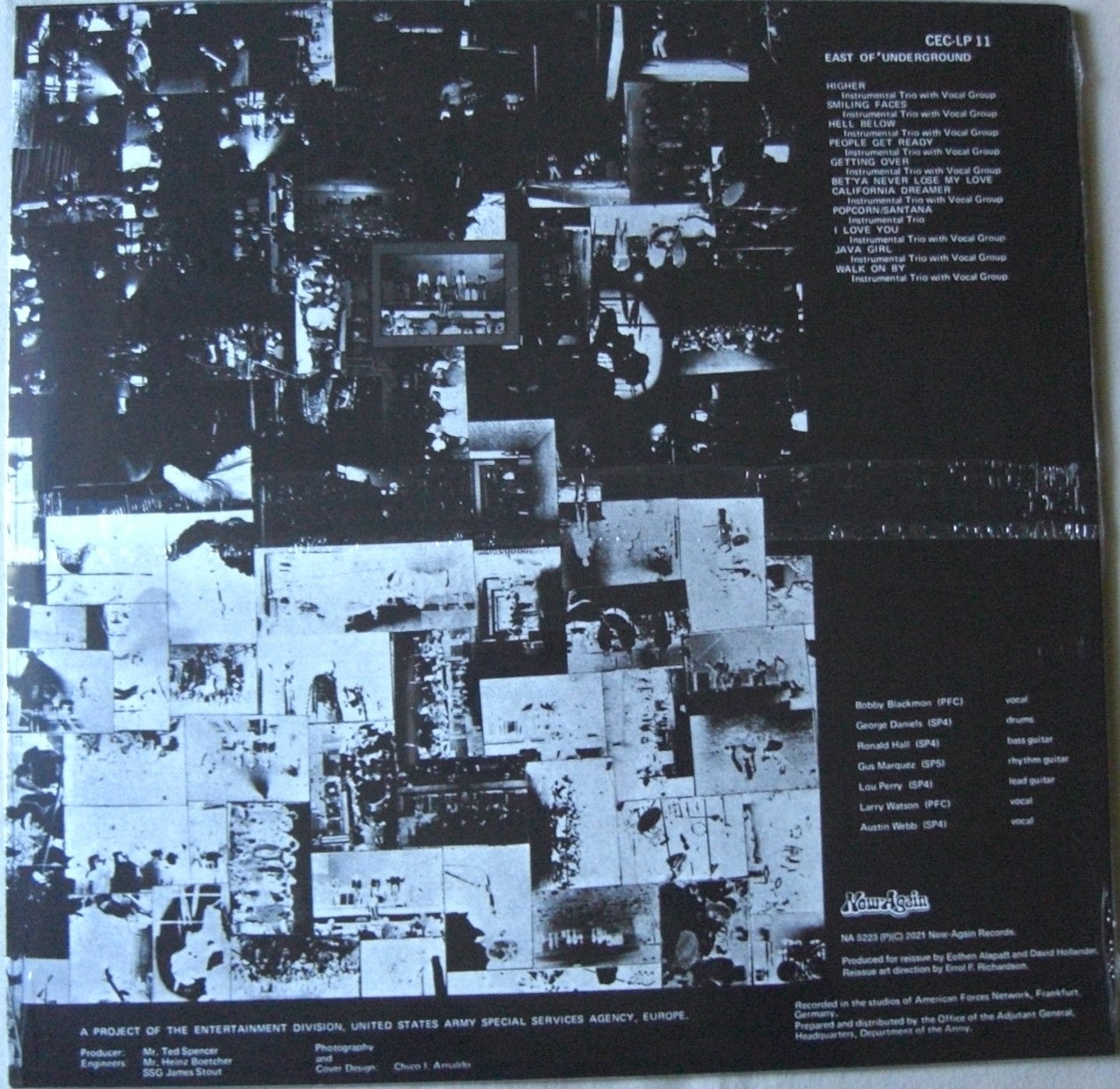 East Of Underground – East Of Underground Vinyl, LP, Album