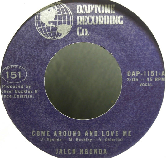 Jalen Ngonda – Come Around And Love Me / What Is Left To Do 7"
