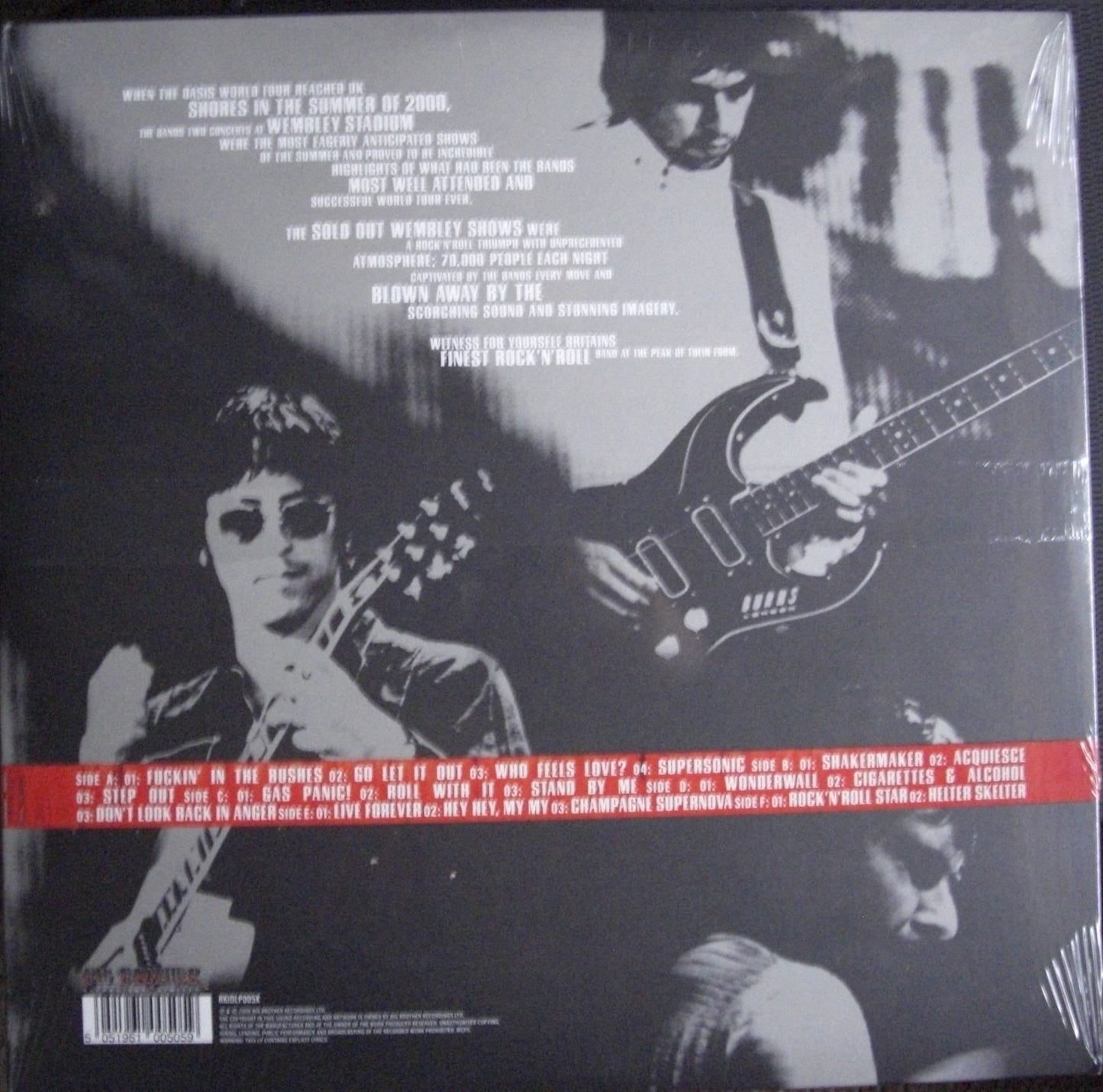 Oasis – Familiar To Millions 3x Vinyl, LP, Album, Reissue