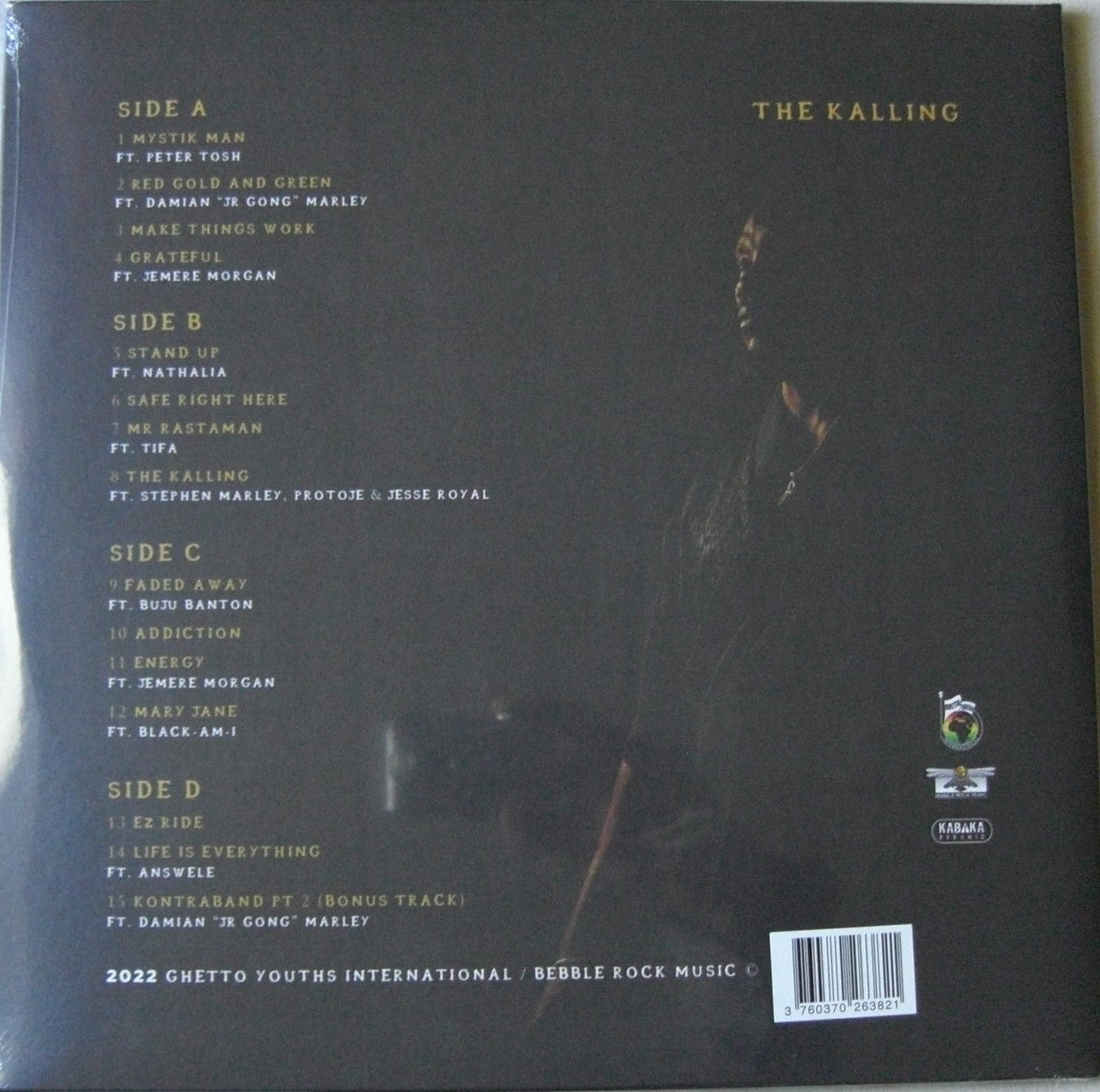 Kabaka Pyramid – The Kalling 2x Vinyl LP Album