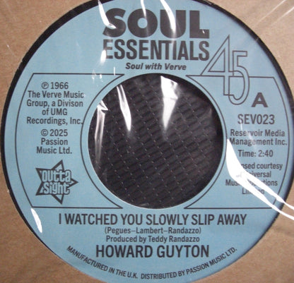 Howard Guyton, The High Keys – I Watched You Slowly Slip Away / Living A Lie Vinyl, 7", Reissue