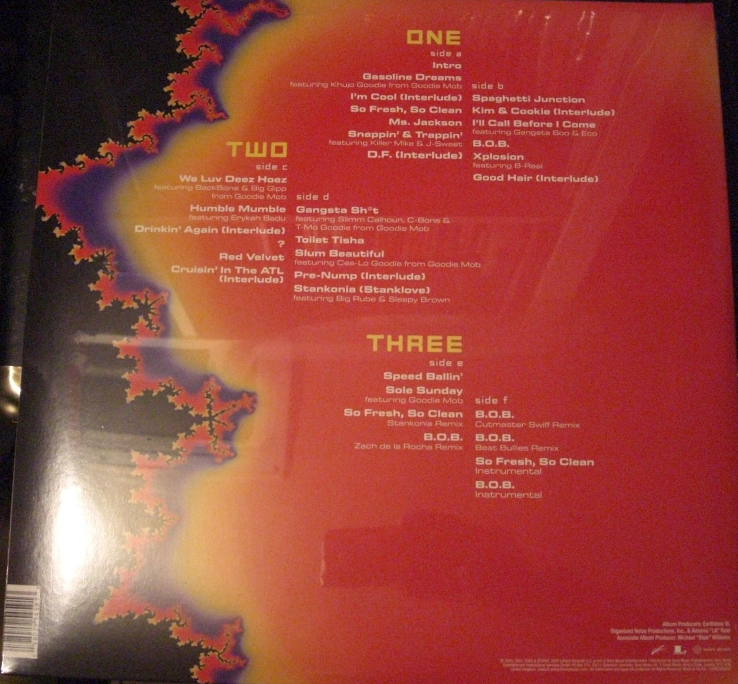 OutKast – Stankonia 3x Vinyl, LP, Album, Reissue, 25th Anniversary Edt purple