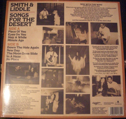 Smith & Liddle - Songs For The Desert Vinyl, LP, Album
