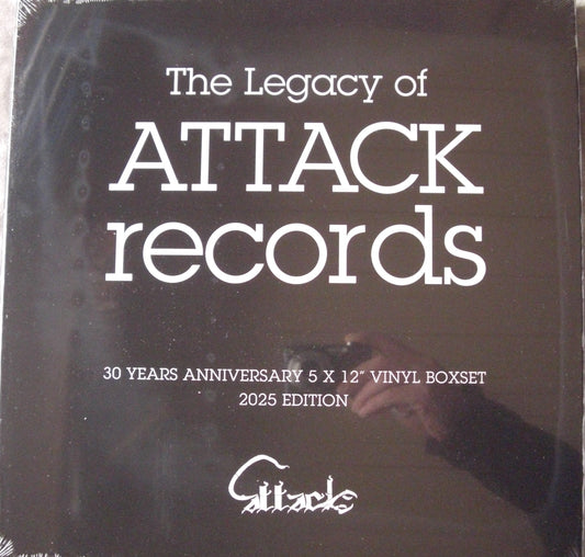 Emmanuel Top – The Legacy Of Attack Records 5x Vinyl, 12", Box Set, Reissue 2025