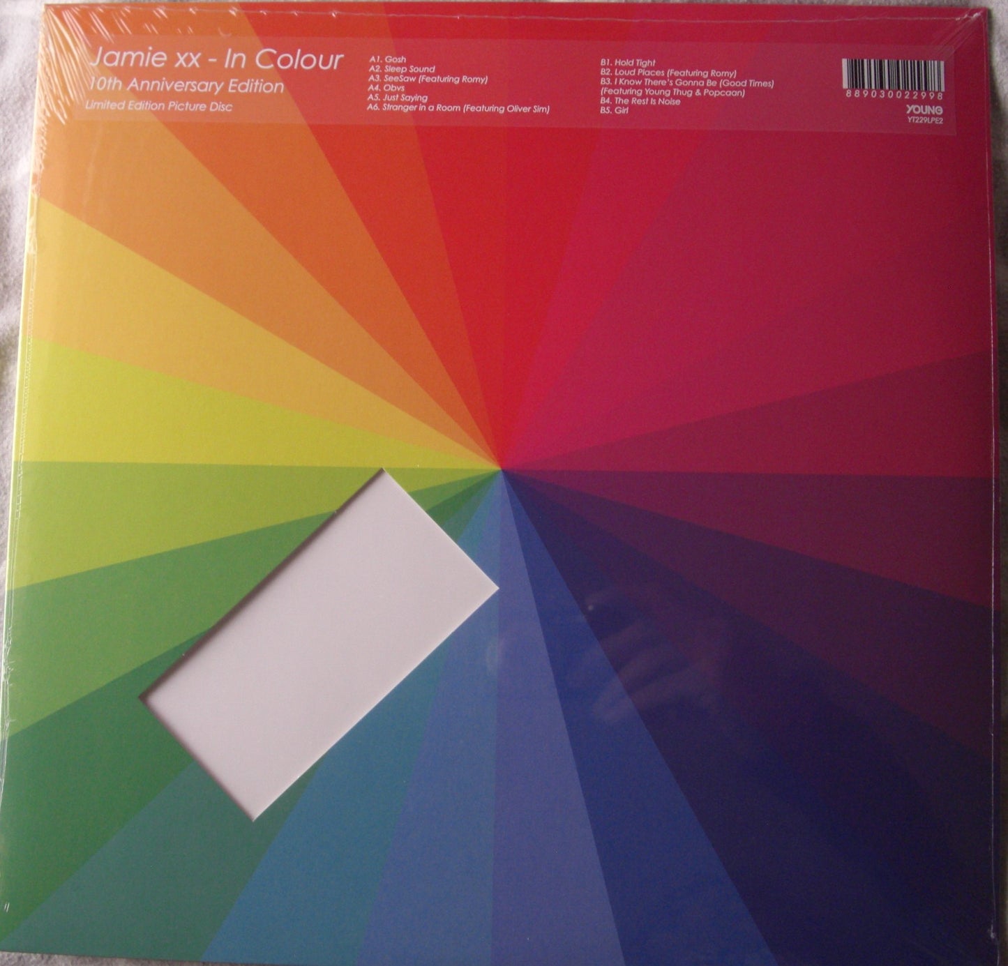 Jamie XX – In Colour Vinyl, LP, Album, Reissue, Limited Edt, rainbow colored