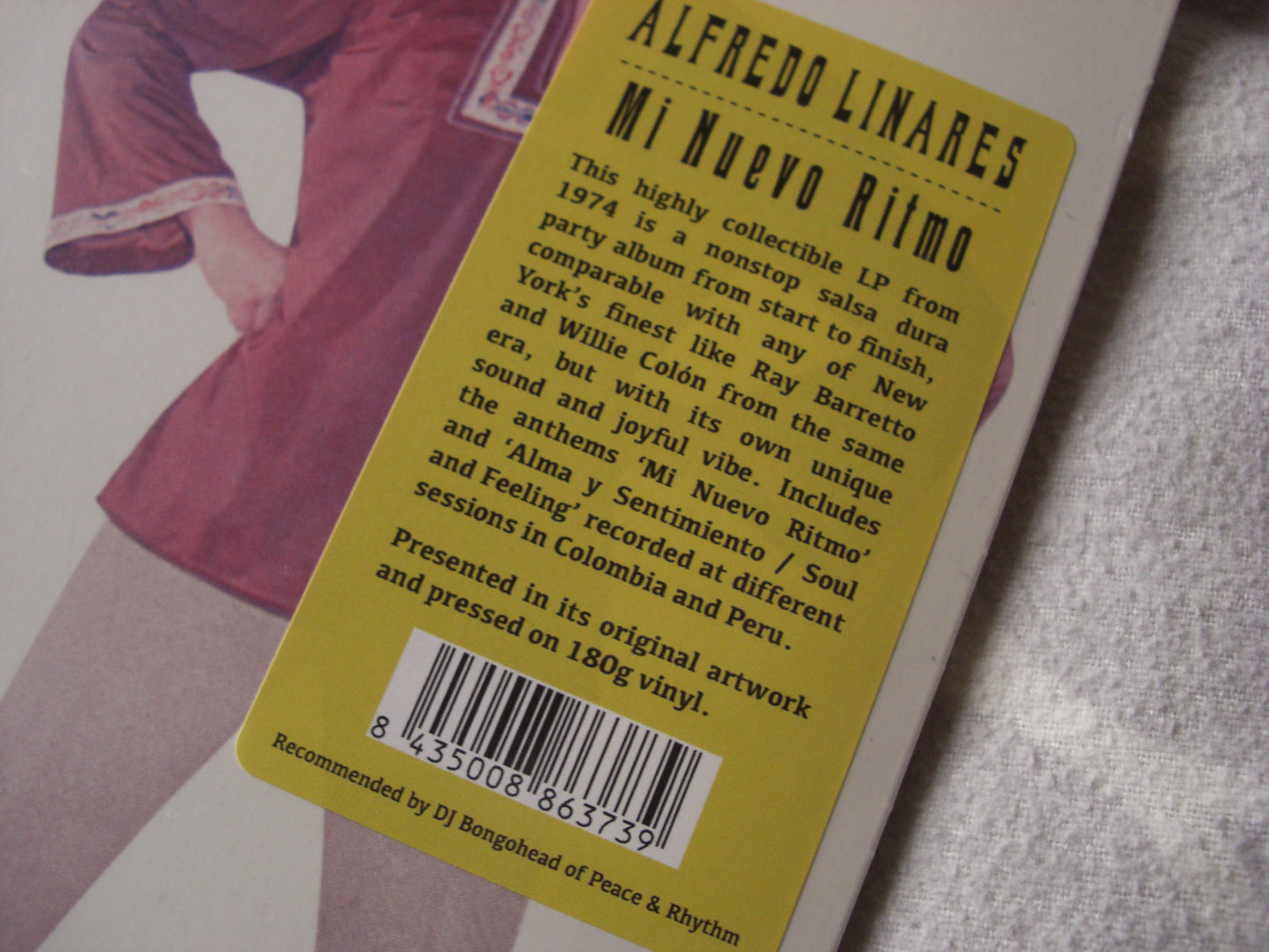 Alfredo Linares – Mi Nuevo Ritmo Vinyl, LP, Album, Reissue