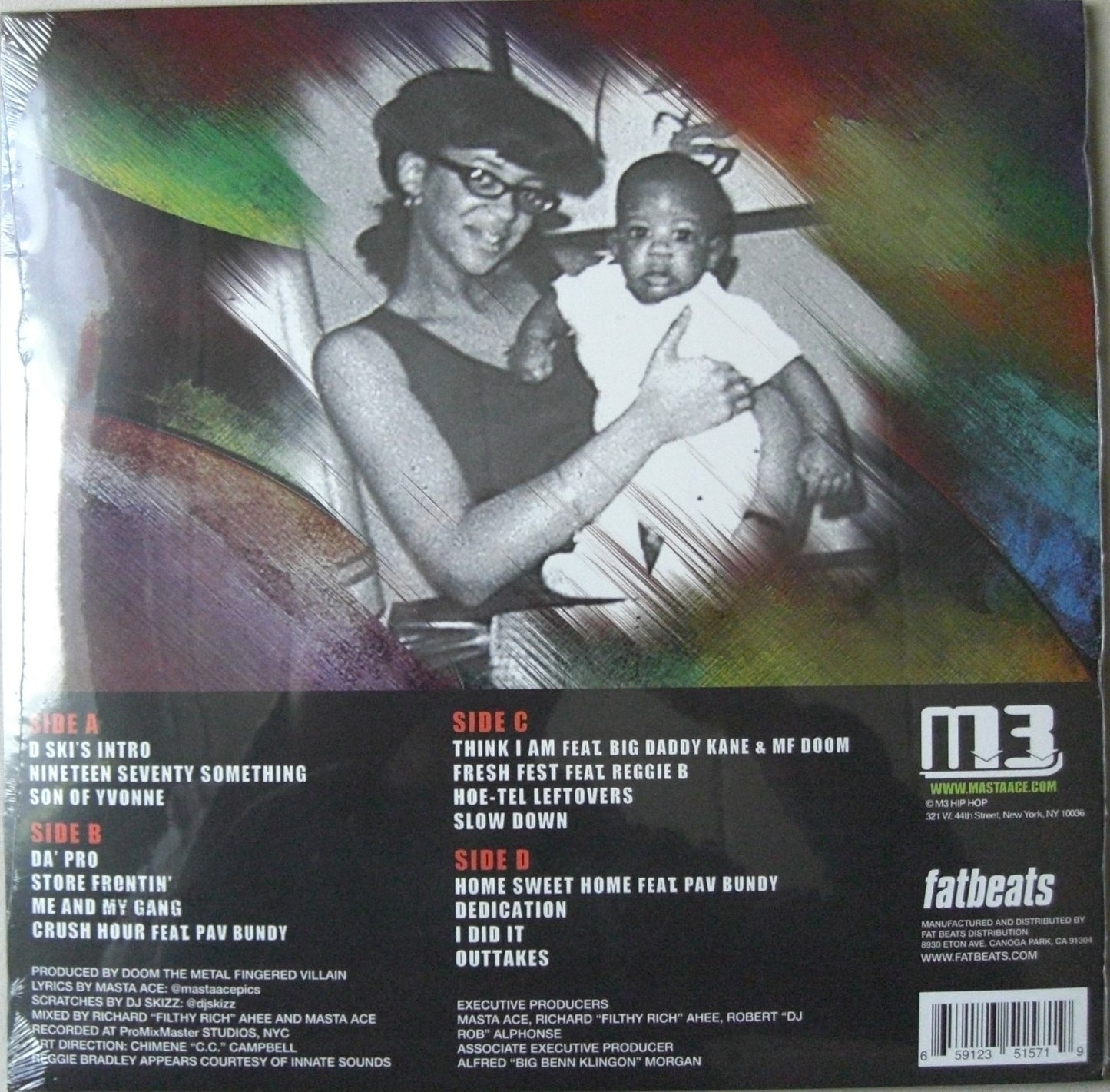 Masta Ace – MA_DOOM: Son Of Yvonne 2 x Vinyl, LP, Album