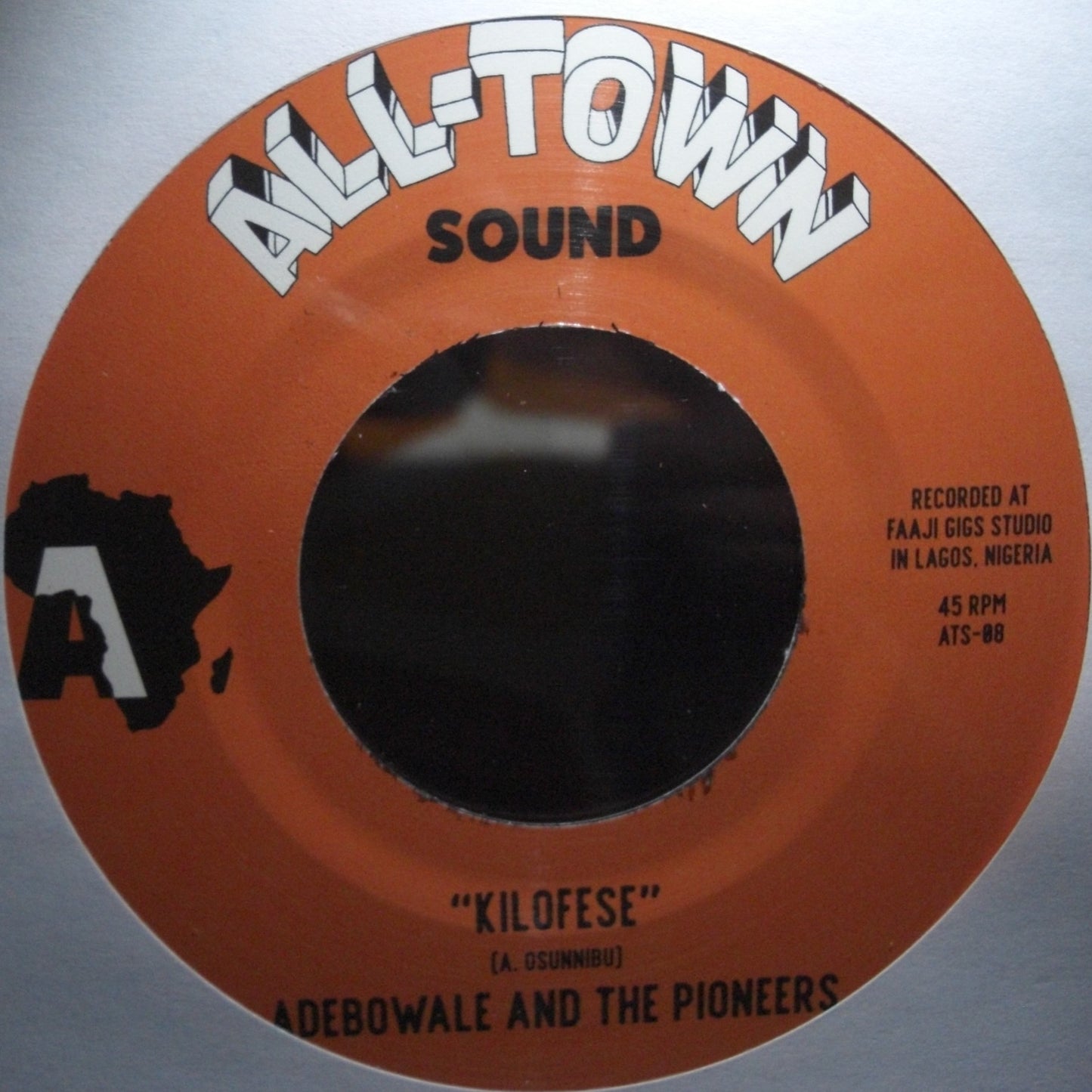 Adebowale And The Pioneers - Kilofese / Unnecessary Visitor Vinyl, 7"