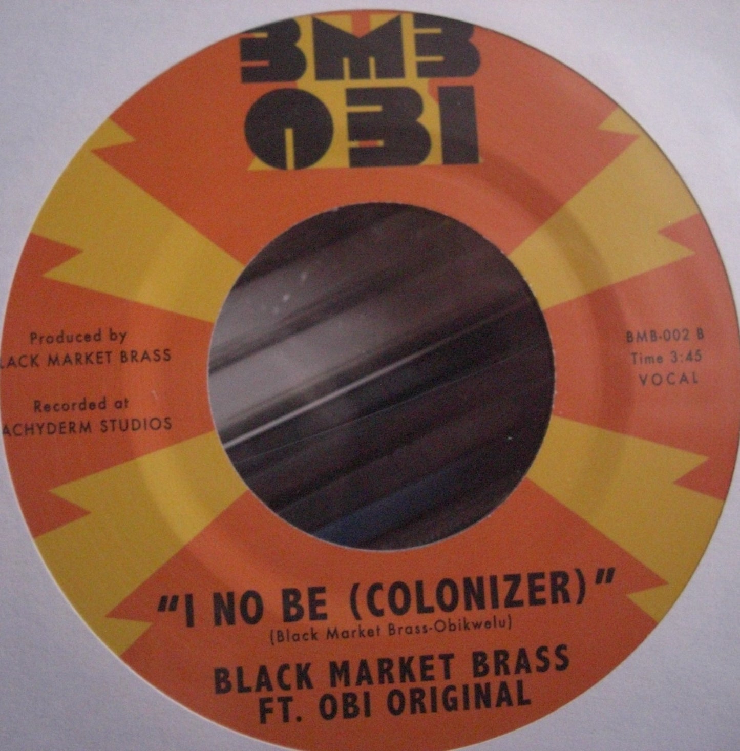 Black Market Brass Feat. Obi Original – If I Do My Own / I No Be Vinyl, 7"