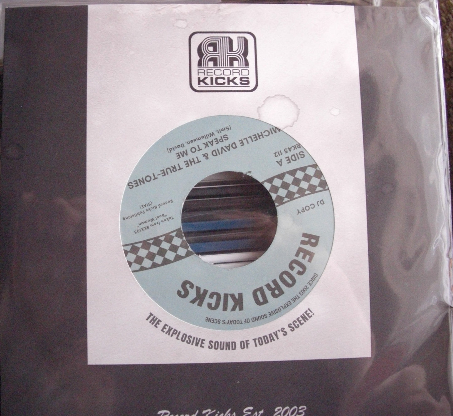 Michelle David & The True-Tones - Speak To Me / Running Vinyl, 7"